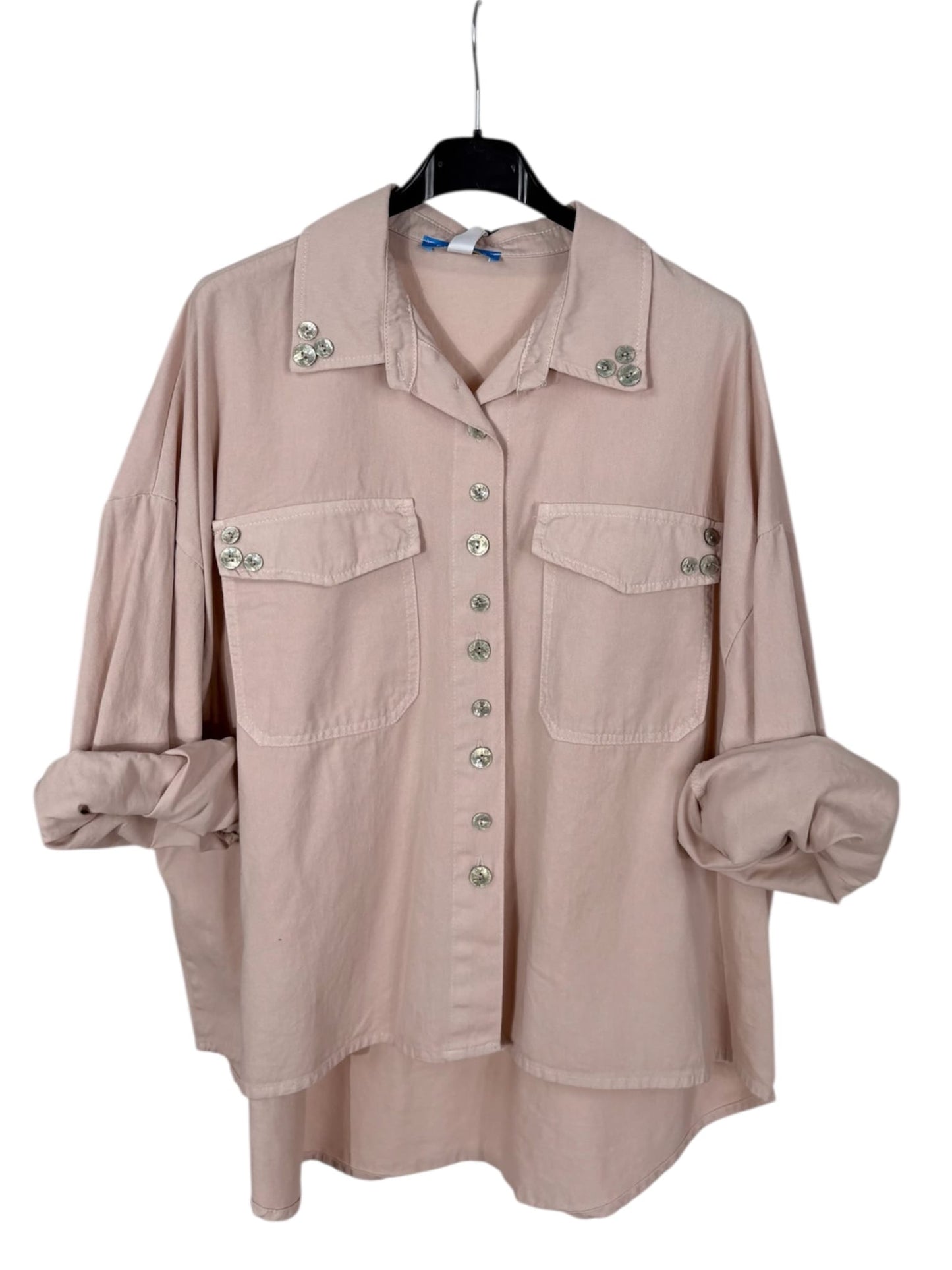Camicia 100% cotone con bottoni