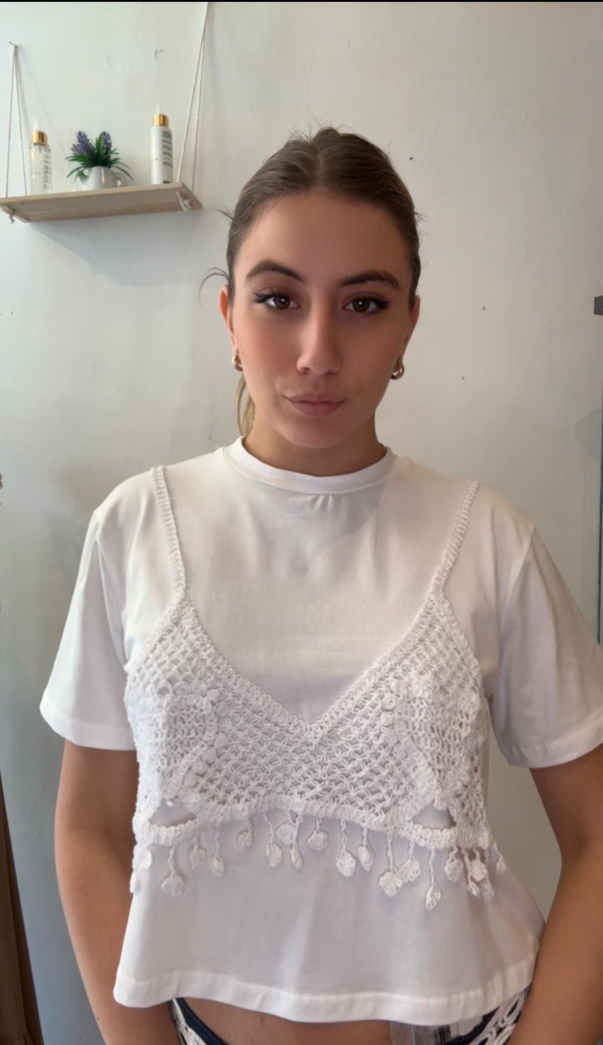 T-shirt ricamo