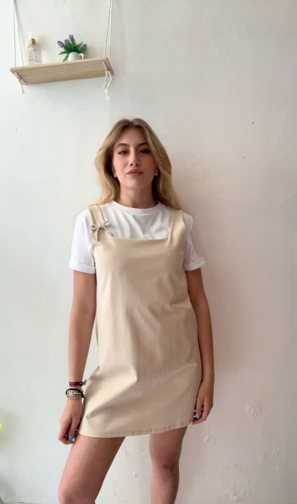 Mini Abito con T-Shirt