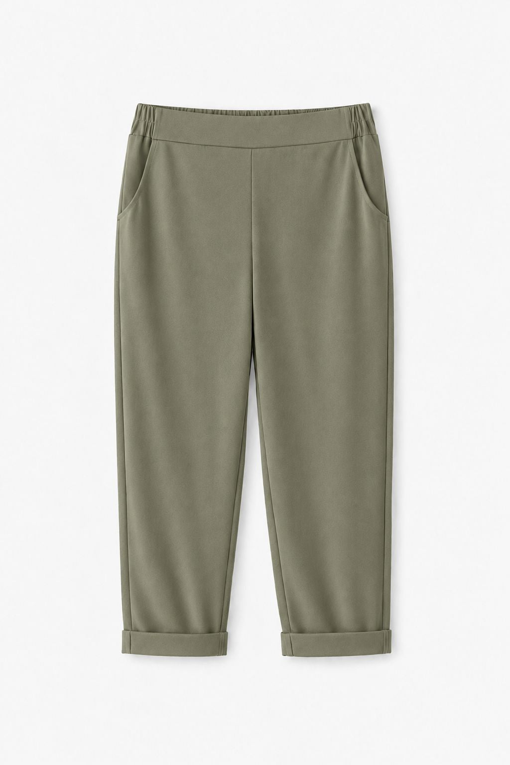Pantaloni chino in viscosa