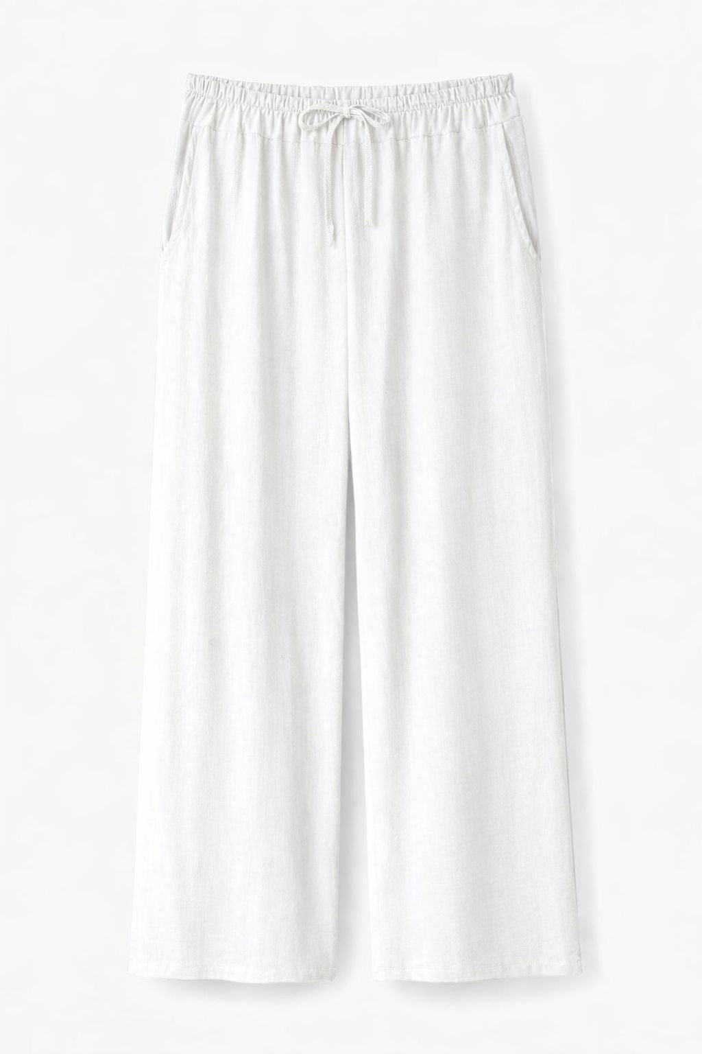 Pantaloni misto lino