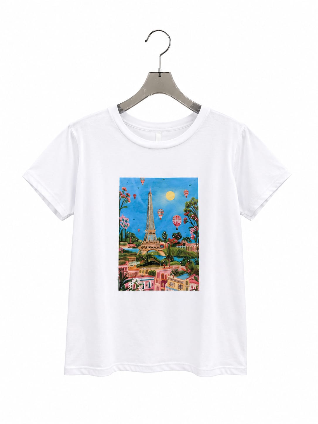 T-shirt in cotone con stampa