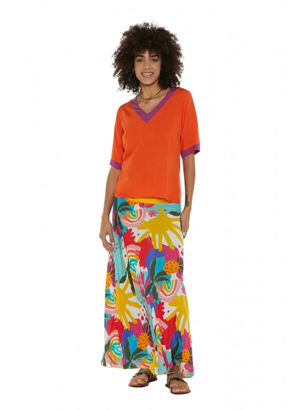 Maglia bicolor Baba Design