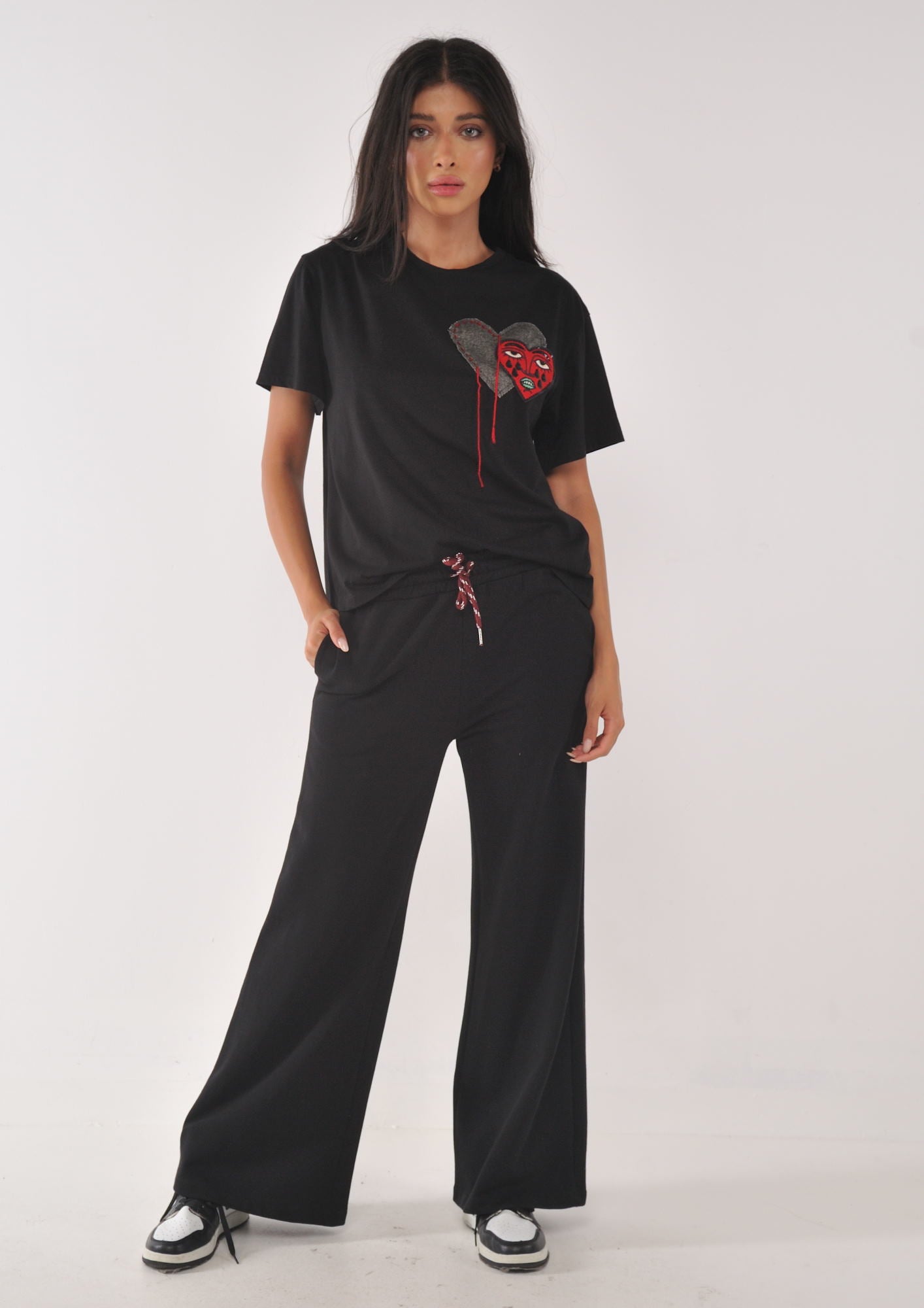 Pantalone in tuta con coulisse