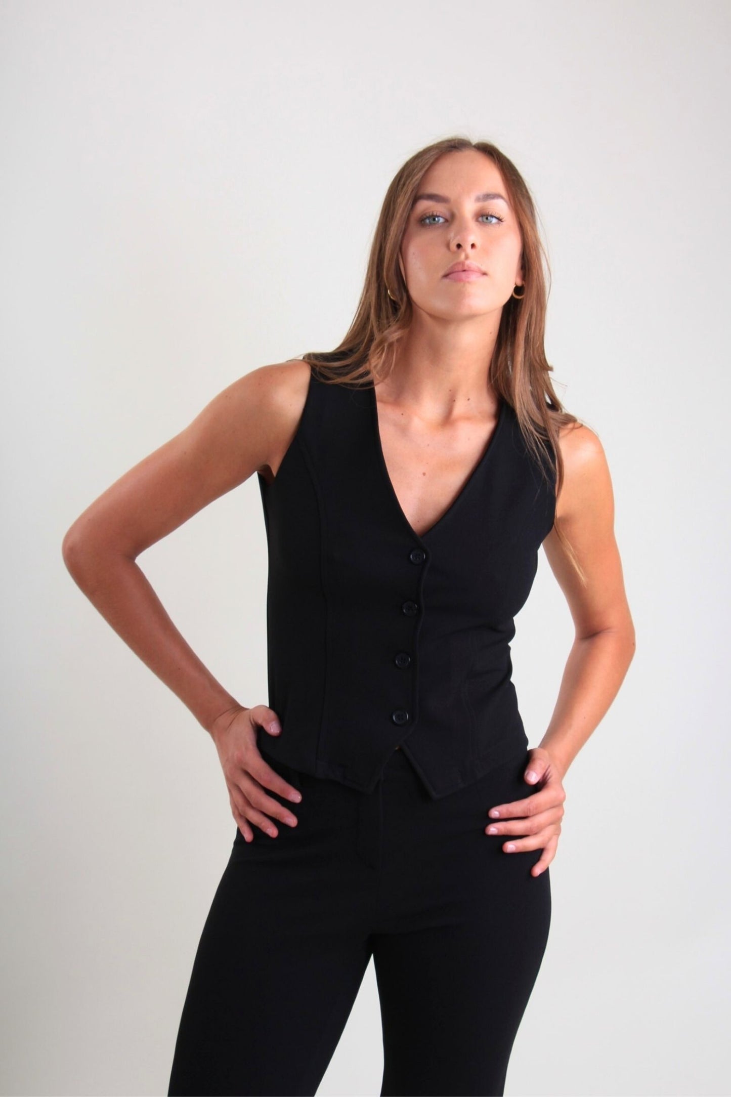 GILET CON BOTTONI