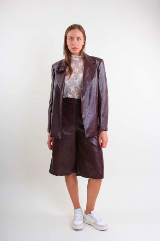 Giacca eco-pelle