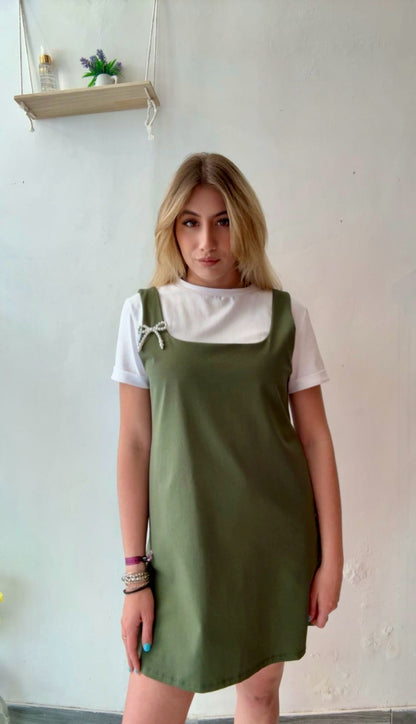 Mini Abito con T-Shirt