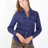 Camicia denim con taschino