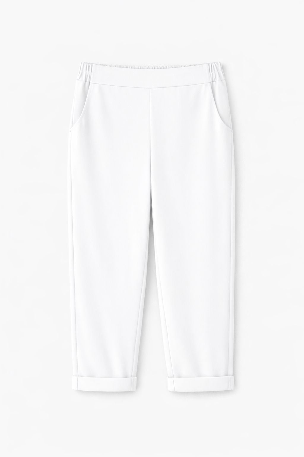 Pantaloni chino in viscosa