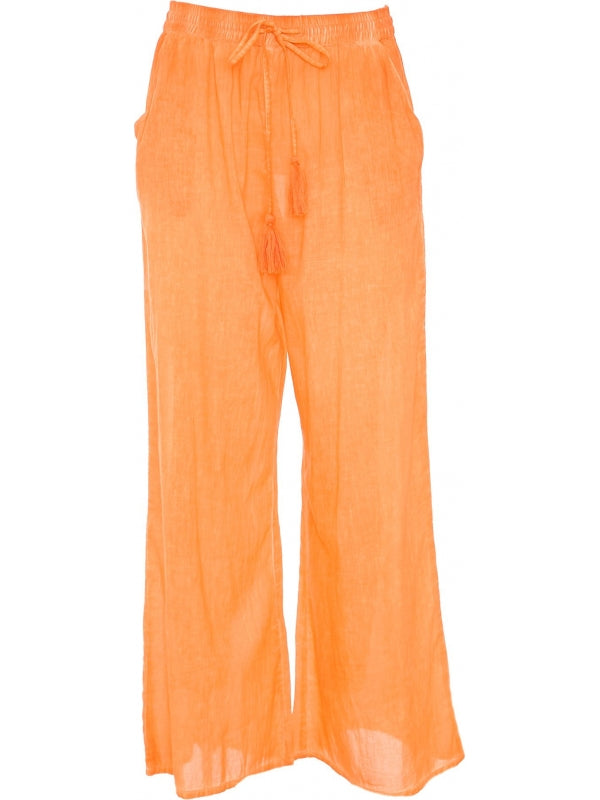 Pantalone vestibilità morbida 100% cotone