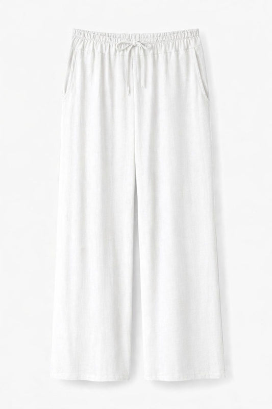 Pantaloni misto lino