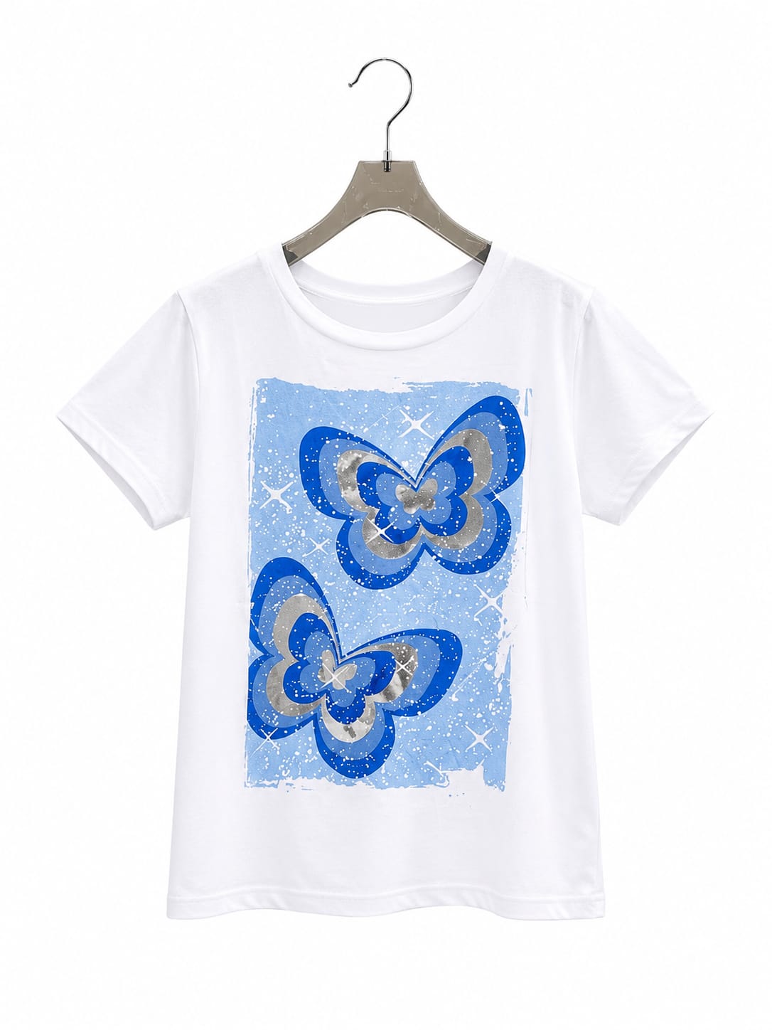 T-shirt in cotone con stampa