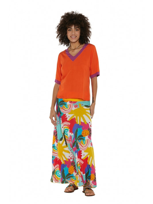 Maglia bicolor Baba Design
